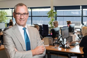 zakelijke foto bij interview